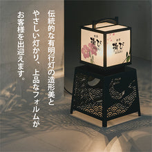 画像をギャラリービューアに読み込む, 有明行灯看板&lt;br&gt;(ARIAKE Lantern Sign Stand)&lt;br&gt;おまかせセット&lt;br&gt;(印刷 照明 セット)
