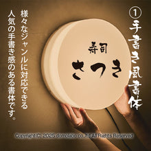 画像をギャラリービューアに読み込む, 壁面行灯看板 KDC-30
