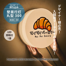画像をギャラリービューアに読み込む, 壁面行灯看板 KDC-30
