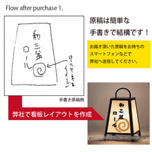 画像をギャラリービューアに読み込む, スチール製 行灯看板 Ｈ３４０ (SDH-21)

